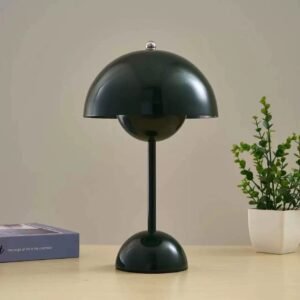 Bezprzewodowa lampa stołowa o minimalistycznym designie – Zielony